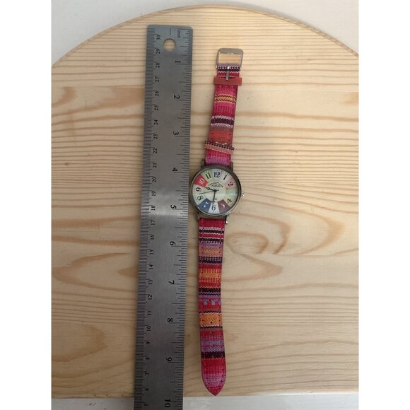 Colorful Rainbow Analog Womens Watch - Picture 4 of 4
